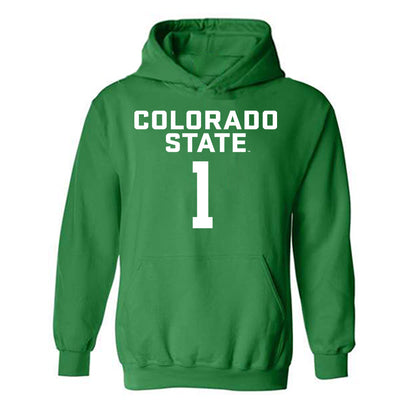 Colorado State - NCAA Women's Basketball : Kloe Froebe - Hooded Sweatshirt-0