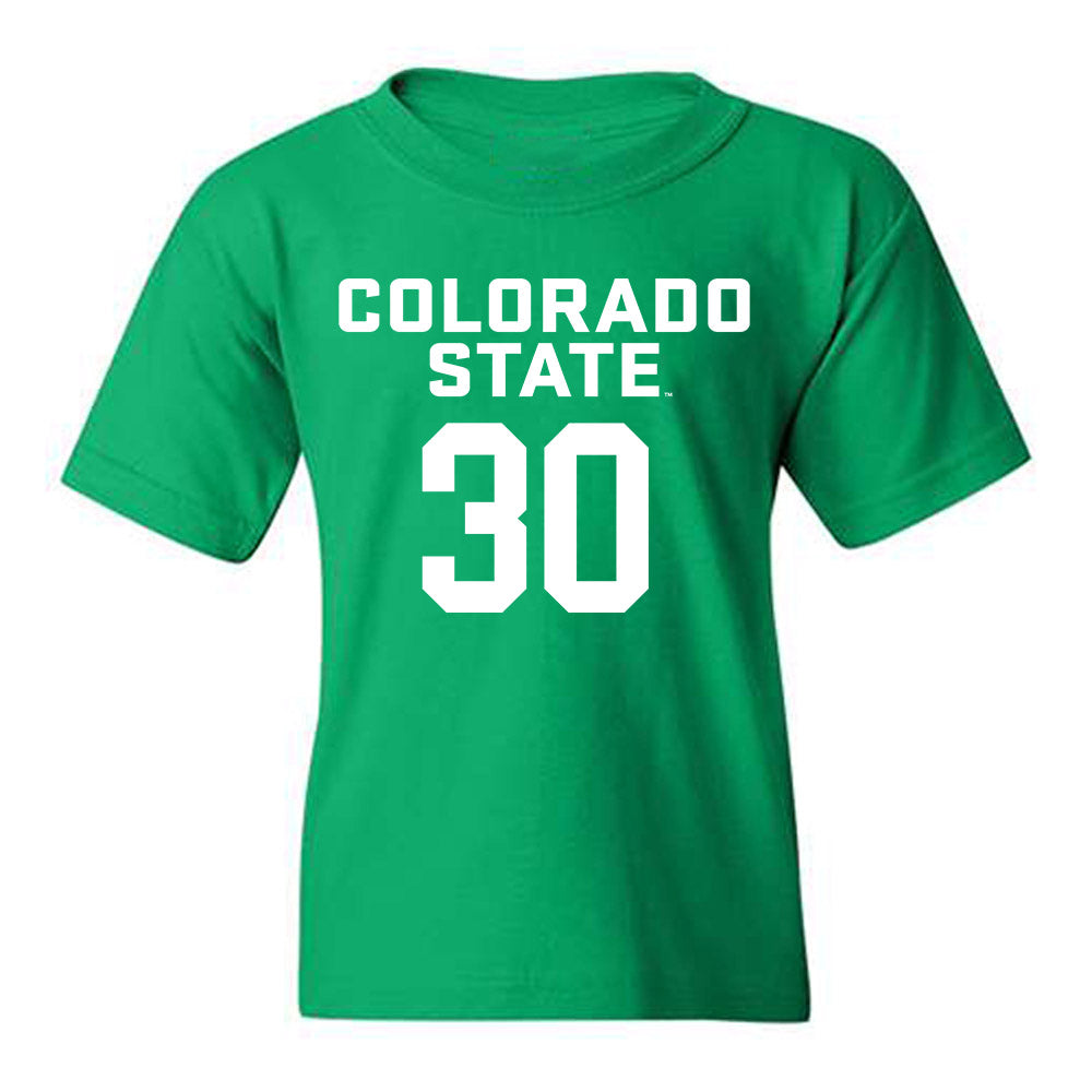 Colorado State - NCAA Women's Basketball : Hannah Ronsiek - Youth T-Shirt-0