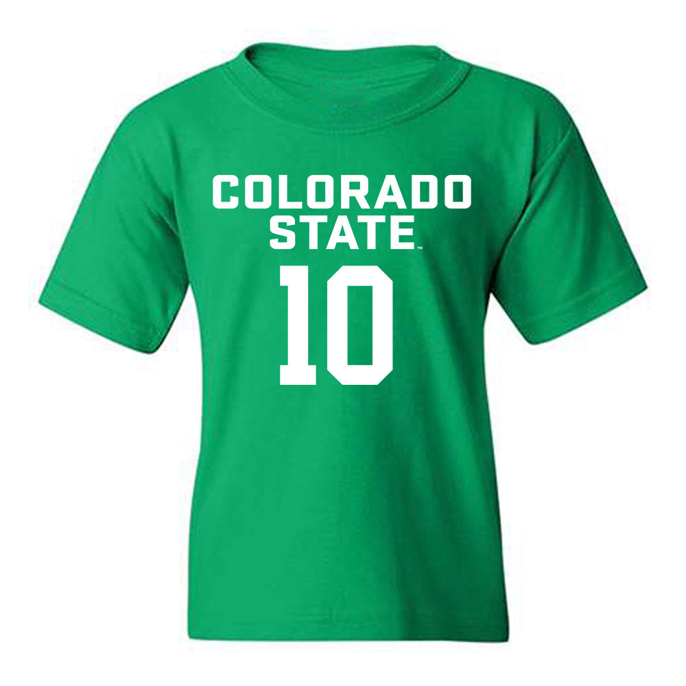 Colorado State - NCAA Women's Basketball : Breana Bowman - Youth T-Shirt-0