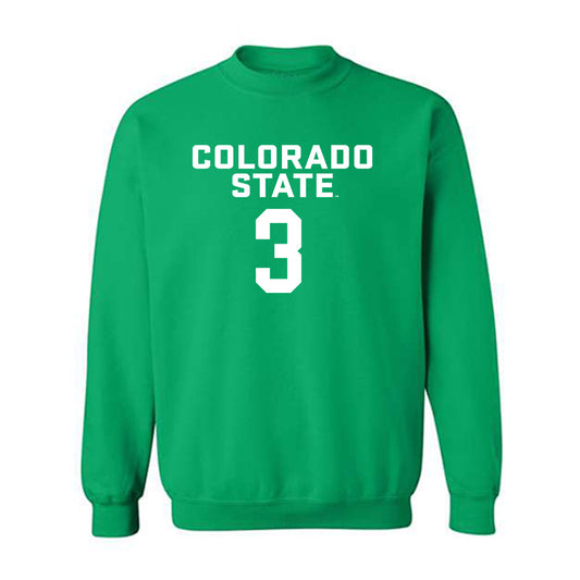 Colorado State - NCAA Women's Basketball : Elsie Larsen - Crewneck Sweatshirt-0