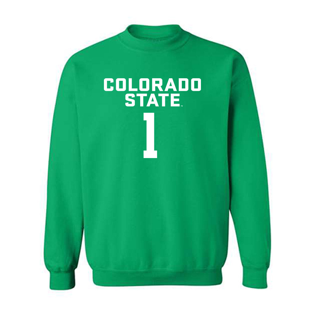 Colorado State - NCAA Women's Basketball : Camryn Runner - Crewneck Sweatshirt-0
