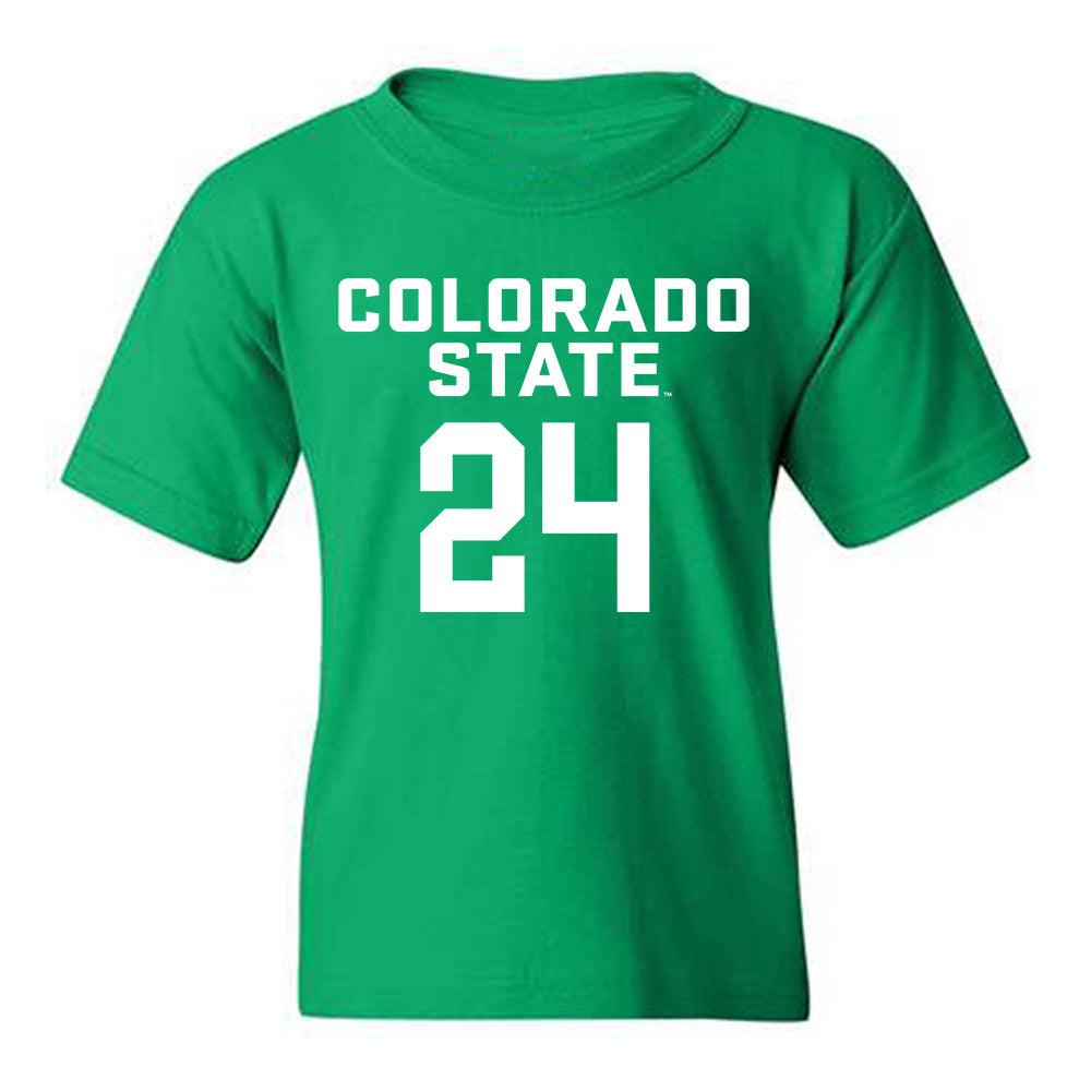 Colorado State - NCAA Women's Basketball : Olivia Pawlicki - Youth T-Shirt-0