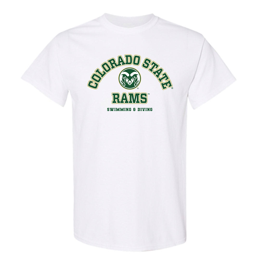 Colorado State - NCAA Women's Swimming & Diving : Sydney Ovesen - T-Shirt-0