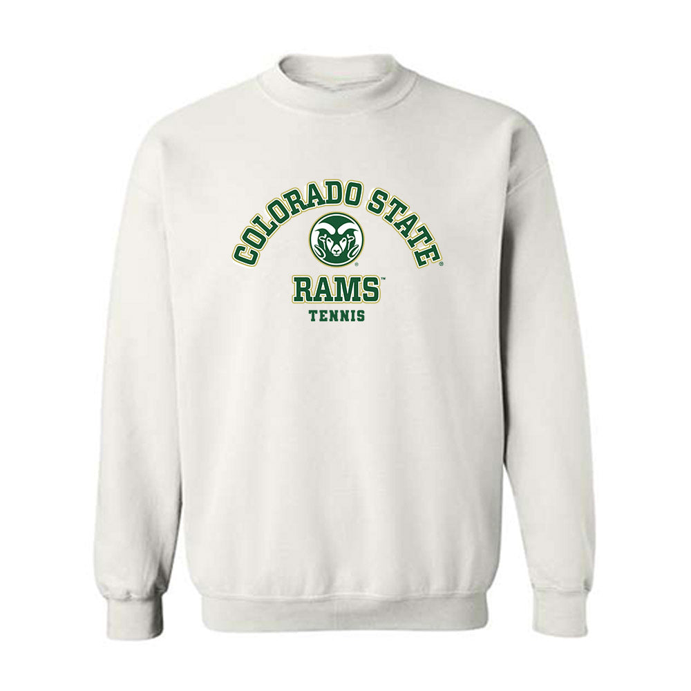 Colorado State - NCAA Women's Tennis : Logan Voeks - Crewneck Sweatshirt-0