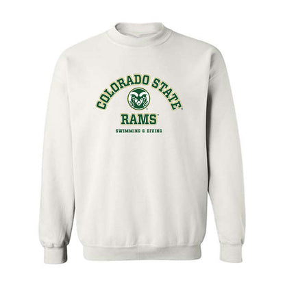 Colorado State - NCAA Women's Swimming & Diving : Sydney Ovesen - Crewneck Sweatshirt-0
