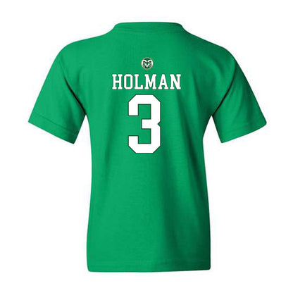 Colorado State - NCAA Women's Volleyball : Brooke Holman - Youth T-Shirt