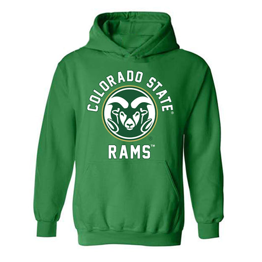 Colorado State - NCAA Women's Basketball : Kyla Hollier - Generic Shersey Hooded Sweatshirt-0