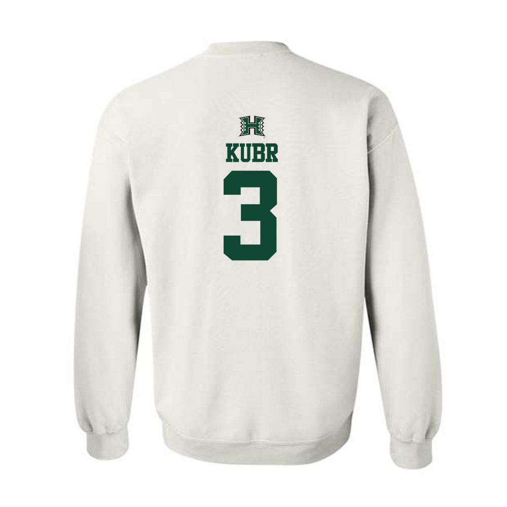 Hawaii - NCAA Men's Volleyball : Vladimir Kubr - Replica Shersey Crewneck Sweatshirt-1