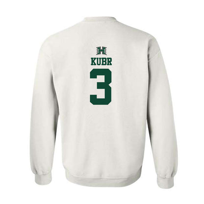 Hawaii - NCAA Men's Volleyball : Vladimir Kubr - Replica Shersey Crewneck Sweatshirt-1