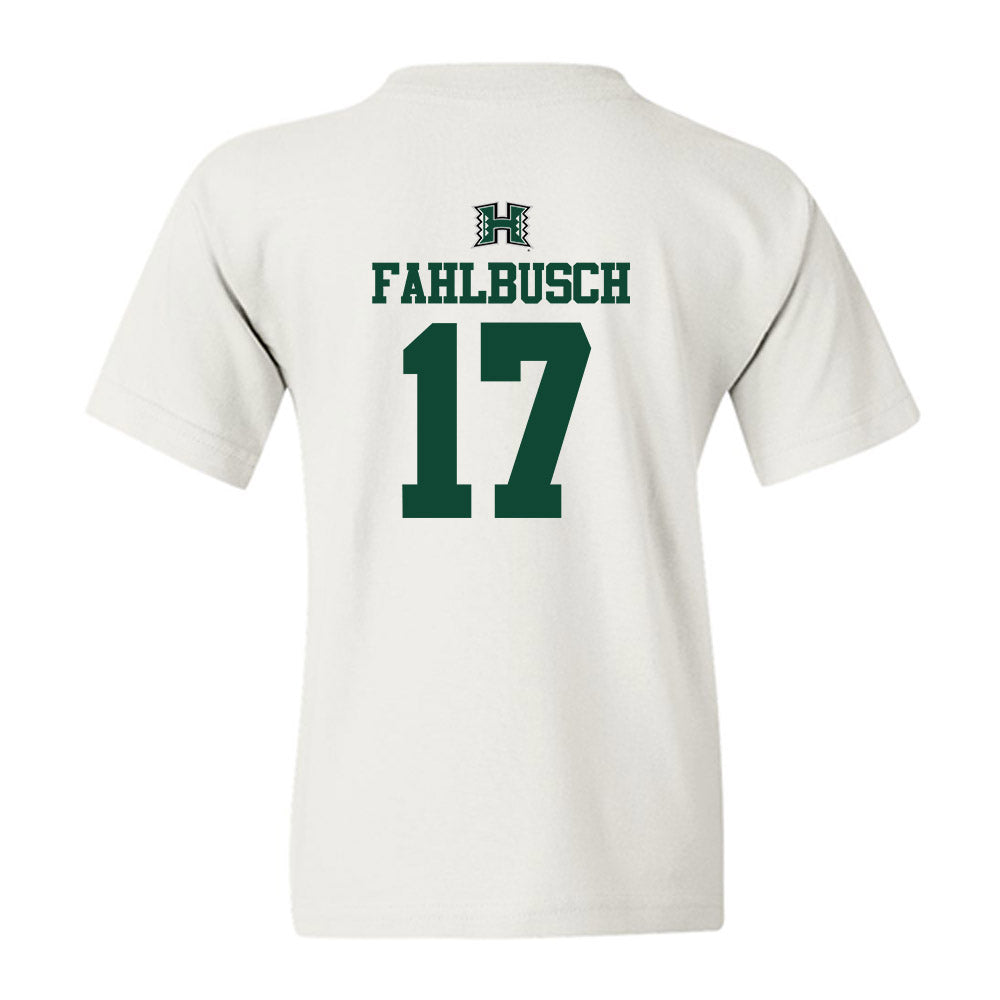 Hawaii - NCAA Men's Volleyball : Thatcher Fahlbusch - Replica Shersey Youth T-Shirt-1