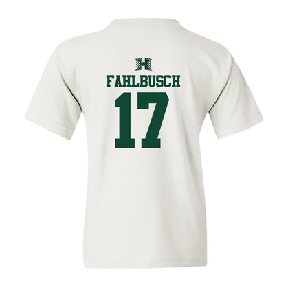 Hawaii - NCAA Men's Volleyball : Thatcher Fahlbusch - Replica Shersey Youth T-Shirt-1