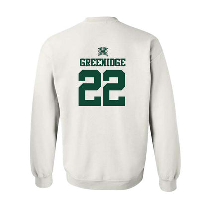 Hawaii - NCAA Men's Volleyball : Quintin Greenidge - Replica Shersey Crewneck Sweatshirt-1