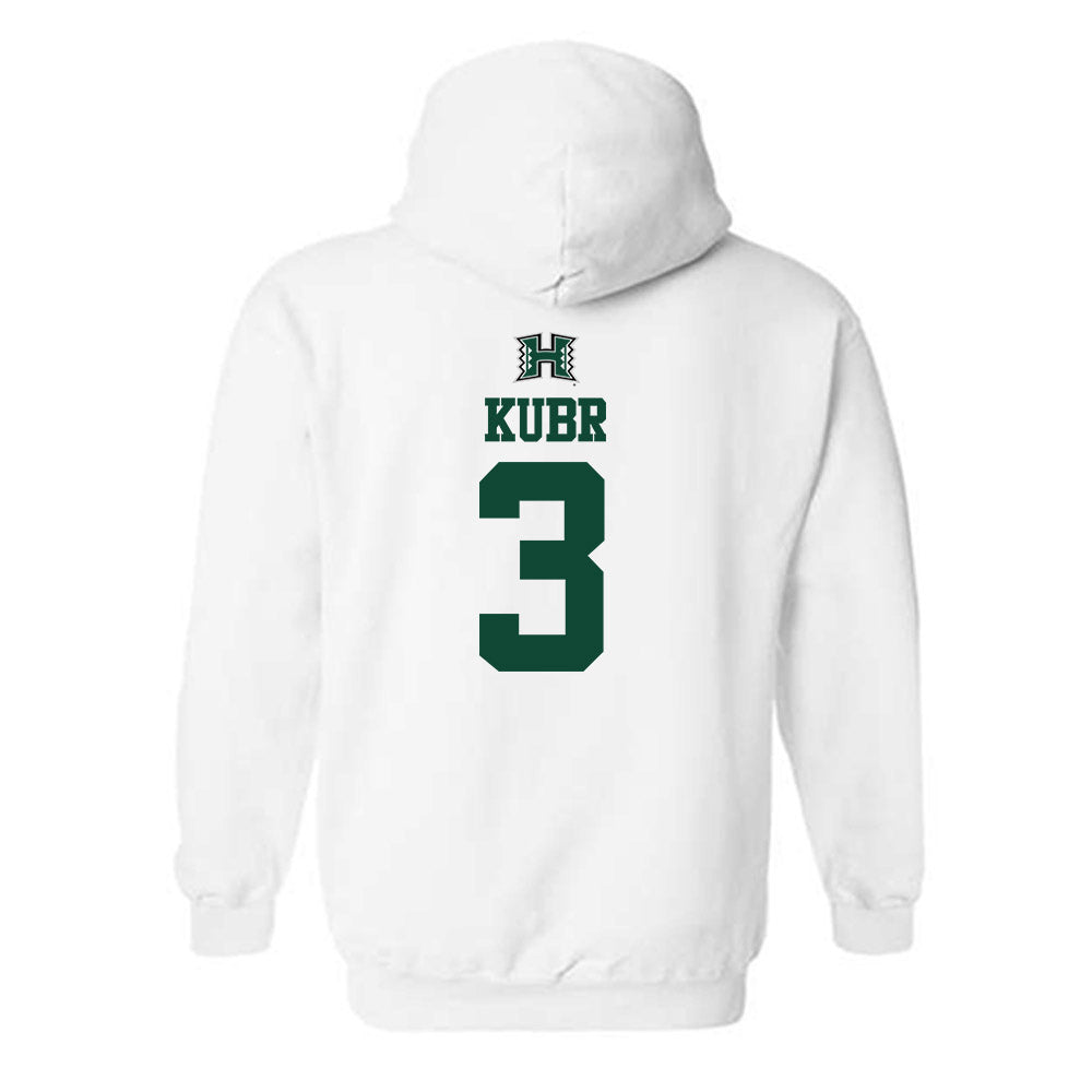 Hawaii - NCAA Men's Volleyball : Vladimir Kubr - Replica Shersey Hooded Sweatshirt-1