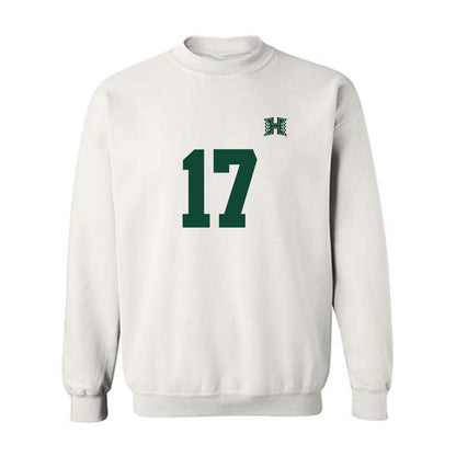 Hawaii - NCAA Men's Volleyball : Thatcher Fahlbusch - Replica Shersey Crewneck Sweatshirt-0