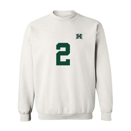 Hawaii - NCAA Men's Volleyball : Roman Payne - Replica Shersey Crewneck Sweatshirt-0