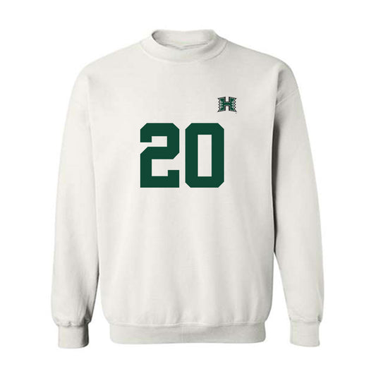 Hawaii - NCAA Men's Volleyball : Keoni Thiim - Replica Shersey Crewneck Sweatshirt-0