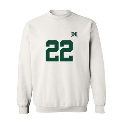 Hawaii - NCAA Men's Volleyball : Quintin Greenidge - Replica Shersey Crewneck Sweatshirt-0