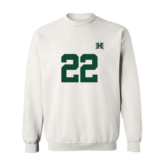 Hawaii - NCAA Men's Volleyball : Quintin Greenidge - Replica Shersey Crewneck Sweatshirt-0