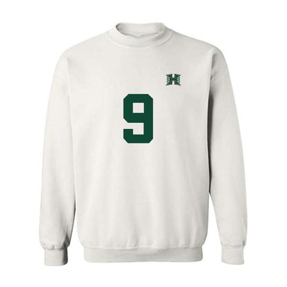 Hawaii - NCAA Men's Volleyball : Justin Todd - Replica Shersey Crewneck Sweatshirt-0