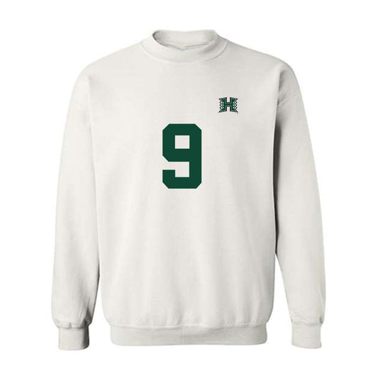 Hawaii - NCAA Men's Volleyball : Justin Todd - Replica Shersey Crewneck Sweatshirt-0