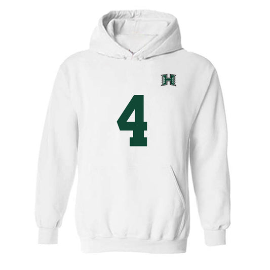 Hawaii - NCAA Men's Volleyball : Cole Ottmar - Replica Shersey Hooded Sweatshirt-0