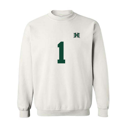 Hawaii - NCAA Men's Volleyball : Chaz Galloway - Replica Shersey Crewneck Sweatshirt-0