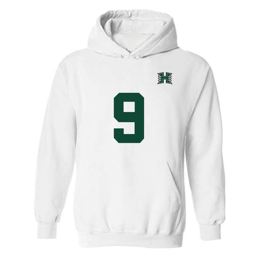 Hawaii - NCAA Men's Volleyball : Justin Todd - Replica Shersey Hooded Sweatshirt-0