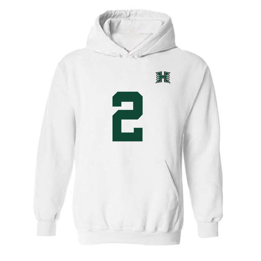 Hawaii - NCAA Men's Volleyball : Roman Payne - Replica Shersey Hooded Sweatshirt-0