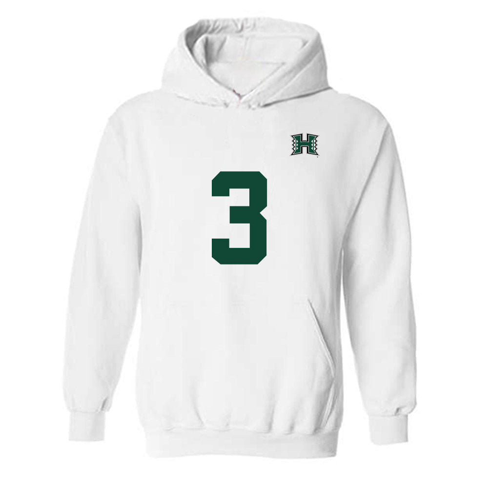 Hawaii - NCAA Men's Volleyball : Vladimir Kubr - Replica Shersey Hooded Sweatshirt-0