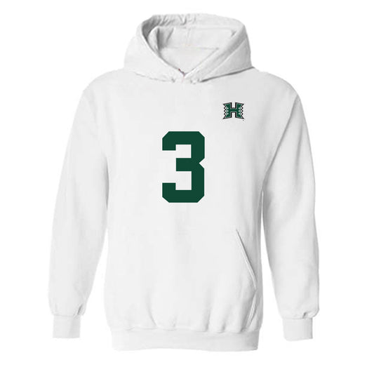 Hawaii - NCAA Men's Volleyball : Vladimir Kubr - Replica Shersey Hooded Sweatshirt-0