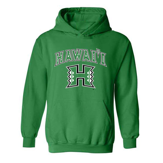 Hawaii - NCAA Men's Volleyball : Kainoa Wade - Classic Shersey Hooded Sweatshirt-0