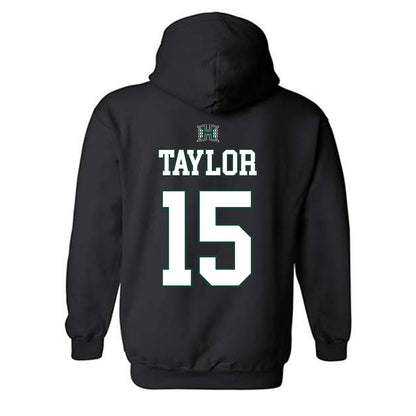 Hawaii - NCAA Men's Volleyball : Kai Taylor - Sports Shersey Hooded Sweatshirt-1