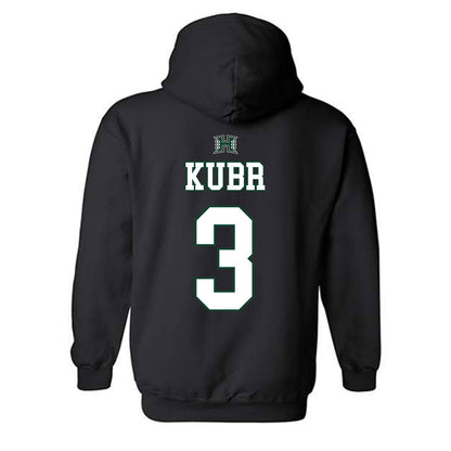 Hawaii - NCAA Men's Volleyball : Vladimir Kubr - Sports Shersey Hooded Sweatshirt-1