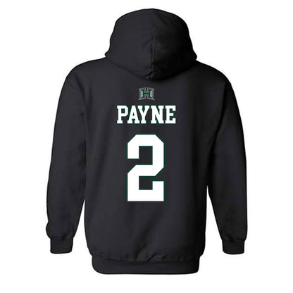 Hawaii - NCAA Men's Volleyball : Roman Payne - Sports Shersey Hooded Sweatshirt-1