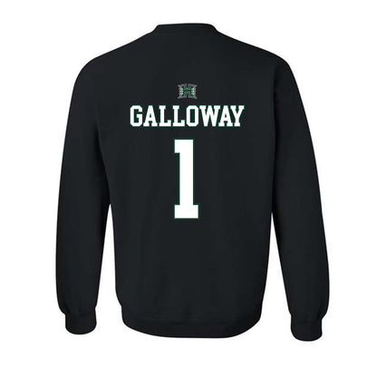Hawaii - NCAA Men's Volleyball : Chaz Galloway - Sports Shersey Crewneck Sweatshirt-1