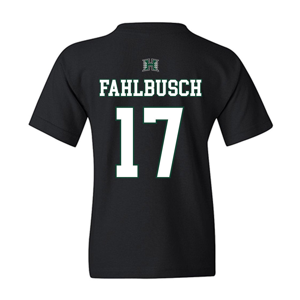 Hawaii - NCAA Men's Volleyball : Thatcher Fahlbusch - Sports Shersey Youth T-Shirt-1