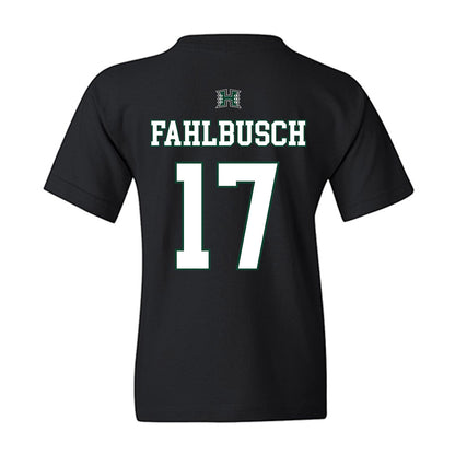 Hawaii - NCAA Men's Volleyball : Thatcher Fahlbusch - Sports Shersey Youth T-Shirt-1