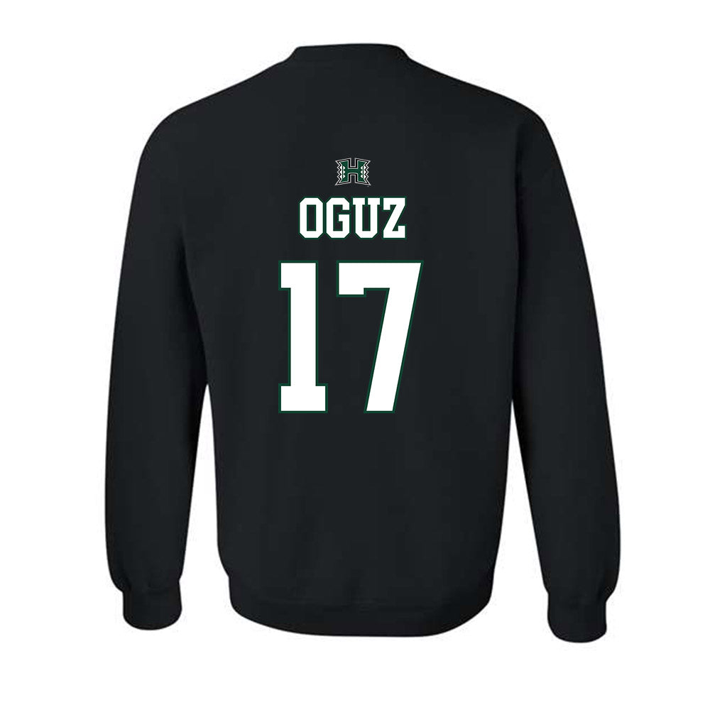 Hawaii - NCAA Men's Volleyball : Oguzhan Oguz - Sports Shersey Crewneck Sweatshirt-1