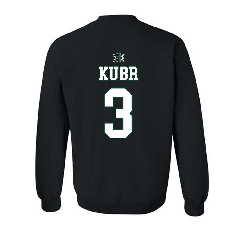 Hawaii - NCAA Men's Volleyball : Vladimir Kubr - Sports Shersey Crewneck Sweatshirt-1