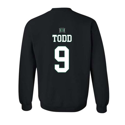 Hawaii - NCAA Men's Volleyball : Justin Todd - Sports Shersey Crewneck Sweatshirt-1