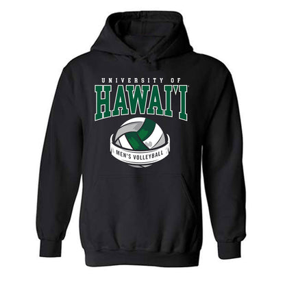 Hawaii - NCAA Men's Volleyball : Alexander Parks - Sports Shersey Hooded Sweatshirt-0