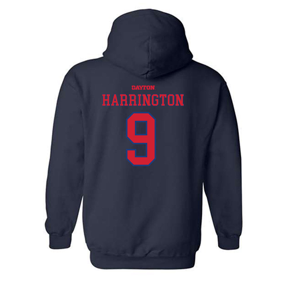 Dayton - NCAA Women's Volleyball : Natalie Harrington - Generic Shersey Hooded Sweatshirt-1