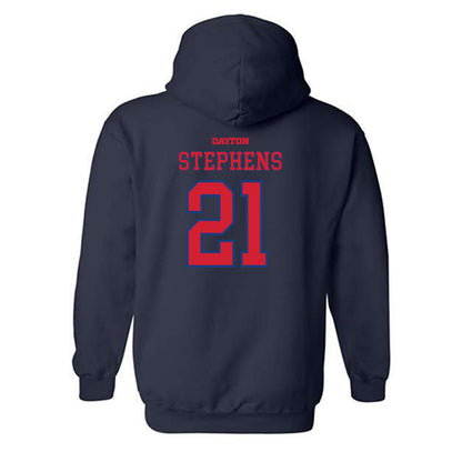 Dayton - NCAA Women's Basketball : Nicole Stephens - Generic Shersey Hooded Sweatshirt