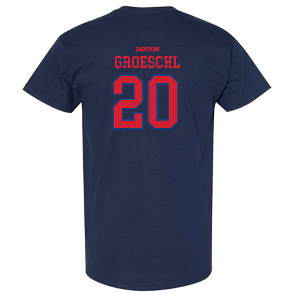Dayton - NCAA Baseball : Ben Groeschl - Generic Shersey T-Shirt-1