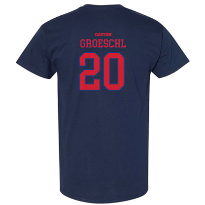 Dayton - NCAA Baseball : Ben Groeschl - Generic Shersey T-Shirt-1