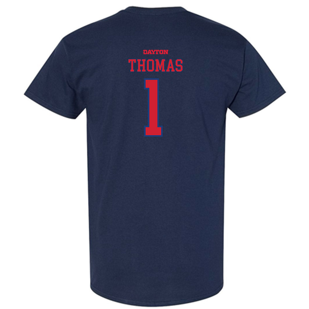 Dayton - NCAA Men's Basketball : Malcolm Thomas - Generic Shersey T-Shirt-1