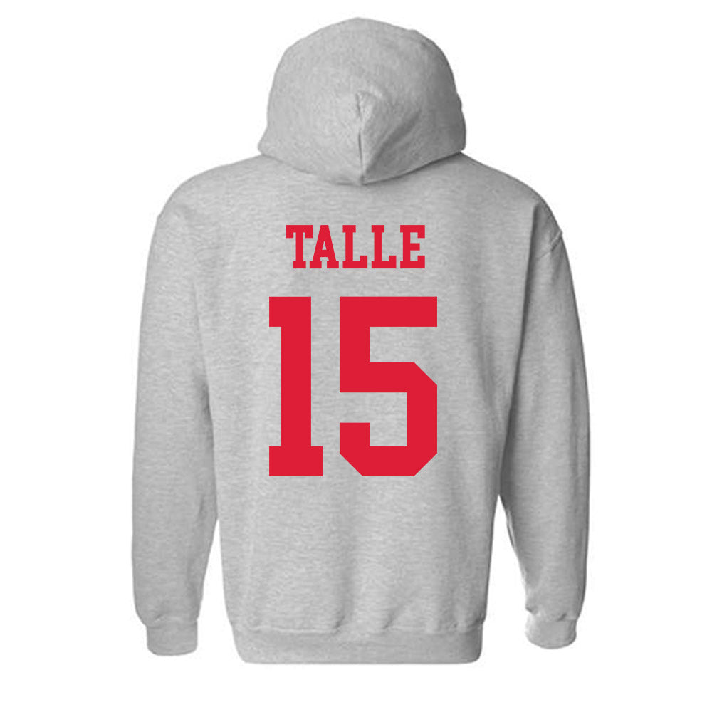 Dayton - NCAA Women's Basketball : Marie Talle - Classic Shersey Hooded Sweatshirt-1
