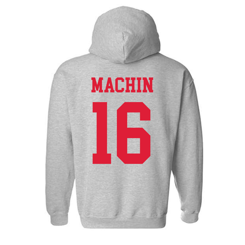 Dayton - NCAA Women's Volleyball : Gabriela Machin - Classic Shersey Hooded Sweatshirt-1
