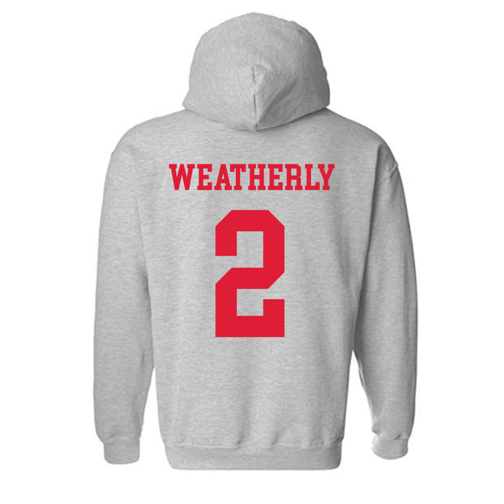 Dayton - NCAA Football : Donovan Weatherly - Classic Shersey Hooded Sweatshirt-1
