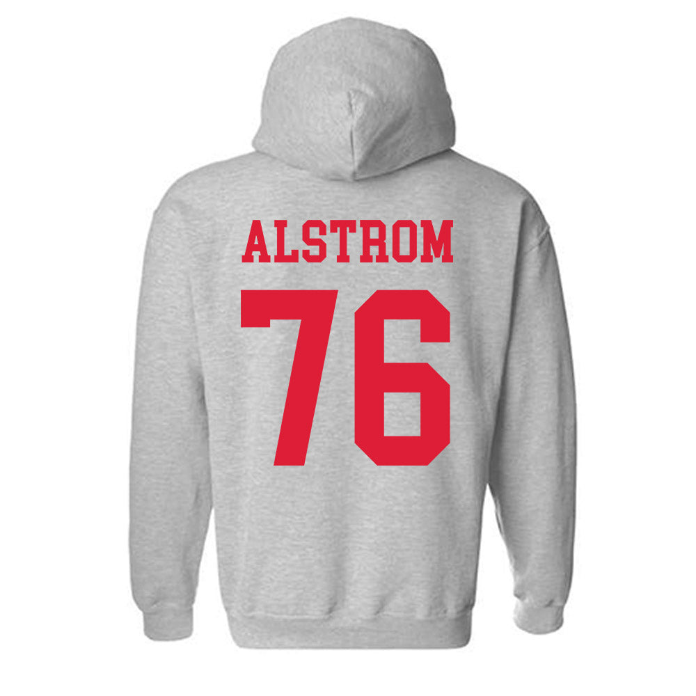Dayton - NCAA Baseball : Jon Alstrom - Classic Shersey Hooded Sweatshirt-1
